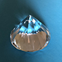 98 Grams Quartz crystal diamond shape extractor Image
