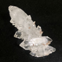Glassy apophyllite with double terminators Image