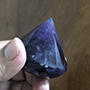 130 grams  big Amethyst Diamond shape Image