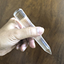 18 facets Exclusive quartz crystal wand Image