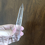 12 centimeter Quartz crystal wand Image