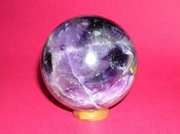 72 mm Amethyst Crystal Ball