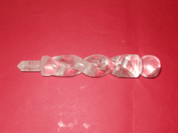 Related 144 mm Quartz Crystal  Spiral Wand