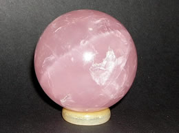 Related 52 mm Rose Quartz Crystal Ball
