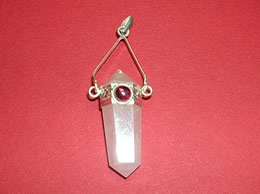 Related Double Point Rose Quartz Pendant