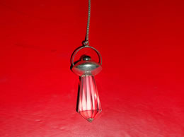 Related Crystal Pendulum With Red Garnet