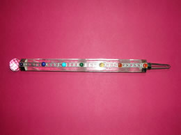 Related Big 7 Chakra Crystal Wand with Faceted Ball