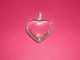 Related Clear Crystal Heart Pendant