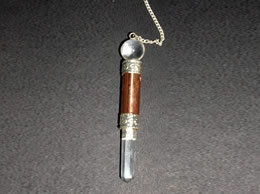 Related Copper Pendulum with Crystal Base