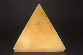 Related 58 mm Yellow Agate Pyramid