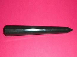 Related 165 mm Unique Black Agate Wand