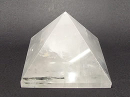 Related 63mm Clear Quartz Crystal Pyramid