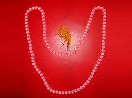108 Quartz Crystal Ball Mala