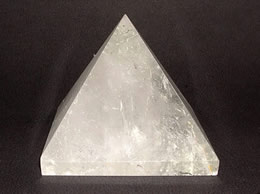 Related 58mm Clear Quartz Crystal Pyramid