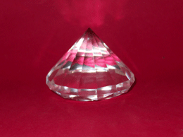 Related 40 mm Diamond Shape Clear Crystal  Extractor