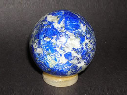 Related 30 mm lapis lazuli sphere