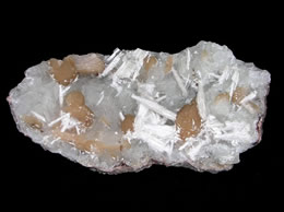 Related Apophyllite with Scolecite and Stilbite